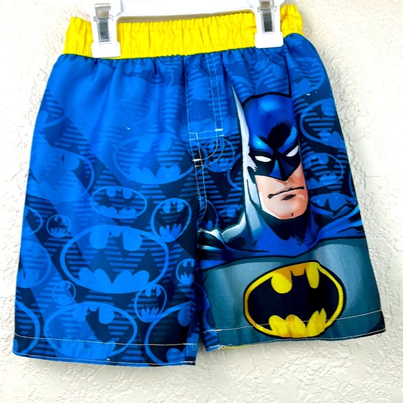 DC comics Batman swim trunks 3t - Picture 1 of 4